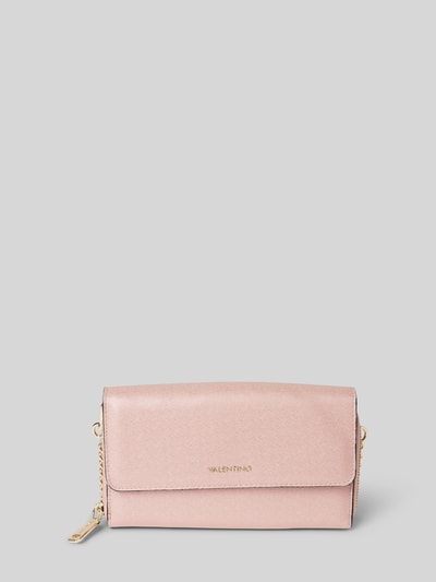 VALENTINO BAGS Clutch mit Label-Applikation Modell 'KALUA' Rose Gold 1