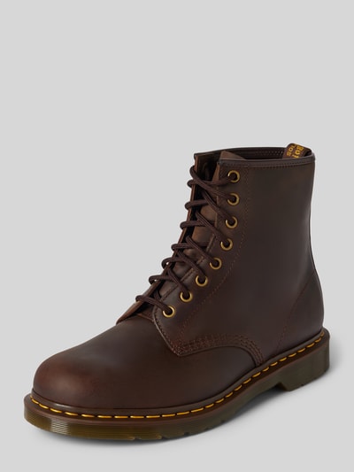 Dr. Martens Lederboots mit Zugschlaufe mittelbraun online kaufen