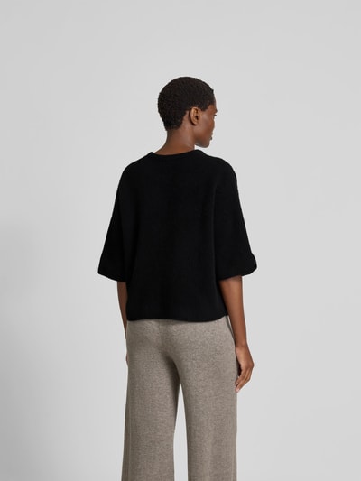 Filippa K Oversized T-Shirt aus Woll-Mix Black 5
