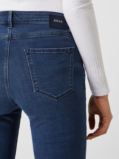 Brax Jeans met stretch, model 'Shakira'  Donkerblauw - 3