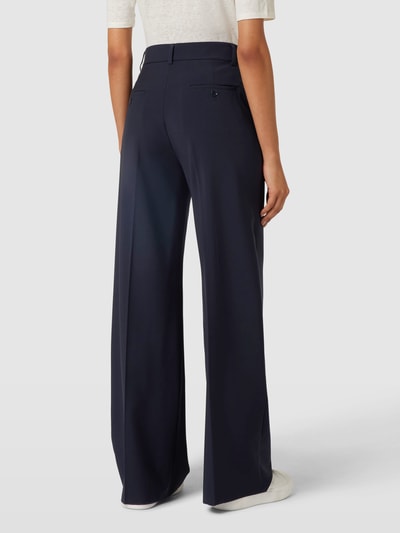 Weekend Max Mara Broek met persplooien, model 'VISIVO' Marineblauw - 5