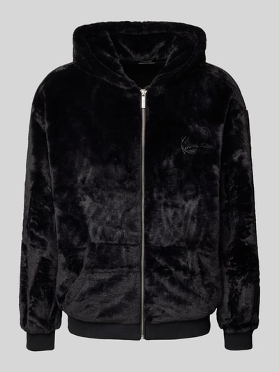 KARL KANI Sweatjacke mit Kapuze Black 2