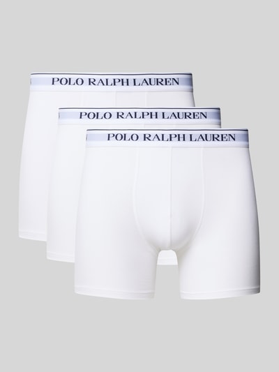 Polo Ralph Lauren Underwear Trunks aus Baumwoll-Mix im 3er-Pack Weiss 1