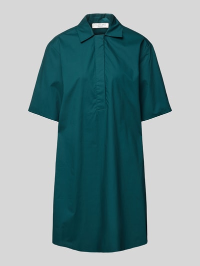Christian Berg Woman Knielanges Hemdblusenkleid mit 1/2-Arm Dunkelgruen 2