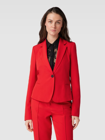 Jake*s Collection Blazer in effen design Rood - 4