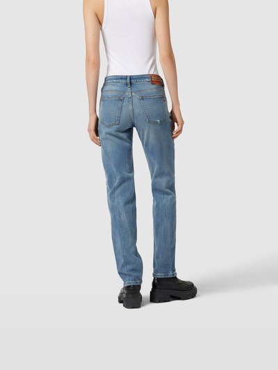 Diesel Straight Fit Jeans mit Knopfverschluss Jeansblau 5