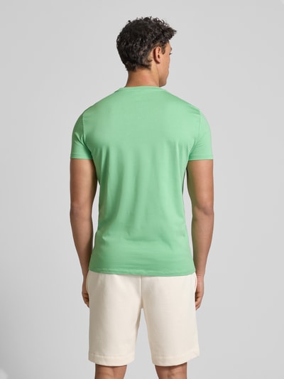 Lacoste T-Shirt mit Rundhalsausschnitt Modell 'Supima' Hellgruen 5