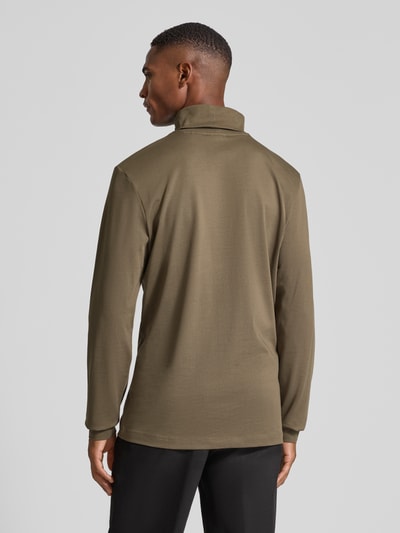 HUGO Regular fit coltrui van puur katoen, model 'DAPOROLLO' Middengrijs - 5