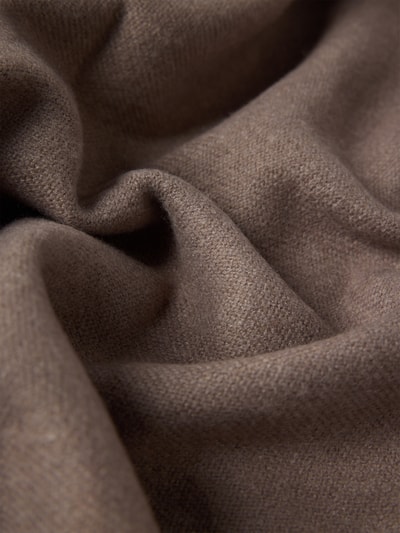 Kurt Beines Schal mit Fransen Taupe 2