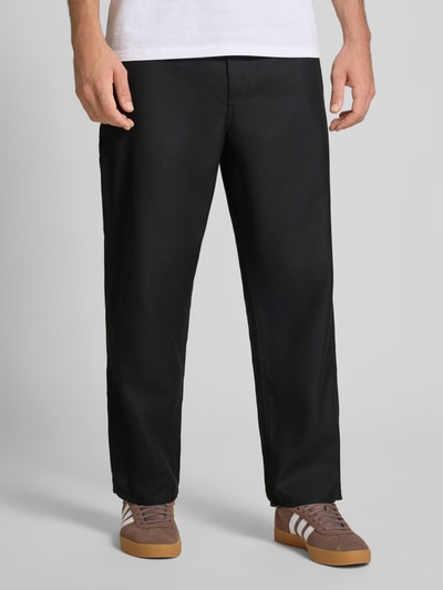 Carhartt Work In Progress Straight Fit Stoffhose mit Woll-Anteil Modell 'Ray' Black 4