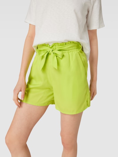 Tom Tailor Denim Shorts mit Stoffgürtel Gruen 3