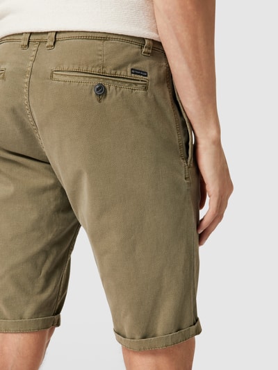 Tom Tailor Bermudas mit Allover-Muster Beige 3