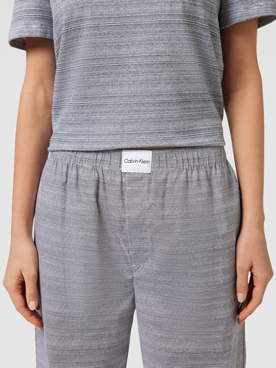 Calvin Klein Underwear Pyjama-Hose mit Streifenmuster Weiss 3