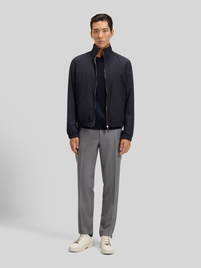 BOSS Low Top Sneaker aus echtem Leder Weiss 1