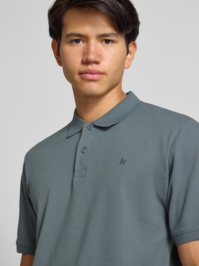 Jack & Jones Poloshirt met korte knoopsluiting Blauw - 3