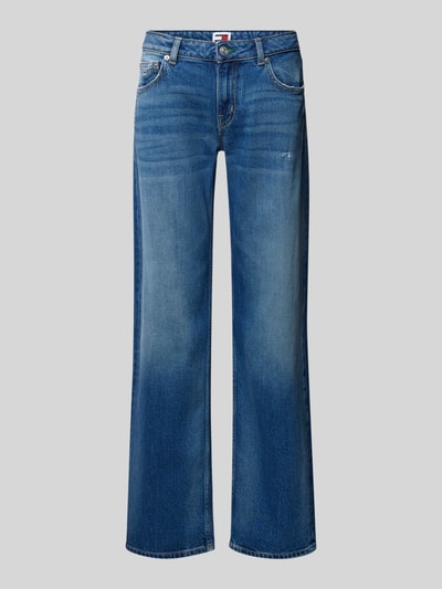 Tommy Jeans Straight Leg Jeans im 5-Pocket-Design Modell 'SOPHIE' Jeansblau 2