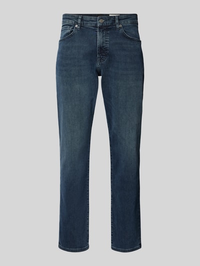 BOSS Orange Regular Fit Jeans im 5-Pocket-Design Modell 'RE.MAINE BO' Jeansblau 1