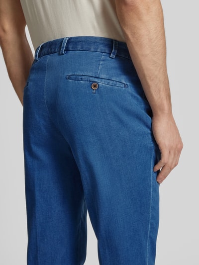 Hiltl Slim Fit Jeans mit Gürtelschlaufen Blau 3