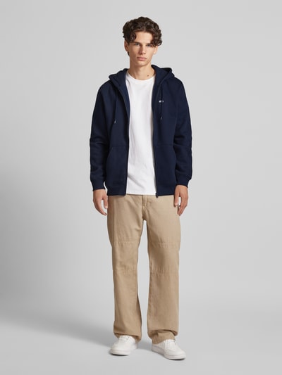 Tommy Jeans Regular fit sweatjack met capuchon Marineblauw - 1