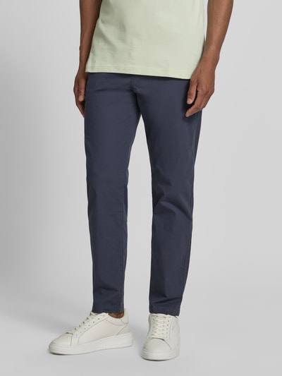 BOSS Orange Tapered Chino aus Baumwoll-Mix Modell 'CHINO-TAPERED-DS-10' Marine 4