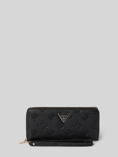 Guess Portemonnaie mit Label-Detail Black 1