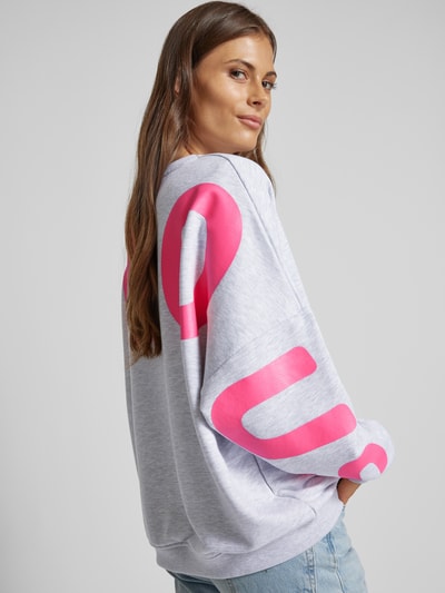 miss goodlife Sweatshirt met ribboorden Lichtgrijs - 3