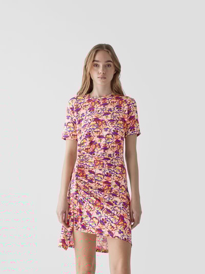 Paco Rabanne Knielanges Kleid mit Raffungen MULTI STYLEBOP 4