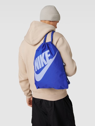 Nike Rucksack mit Label-Print Modell 'Heritage' Royal 1