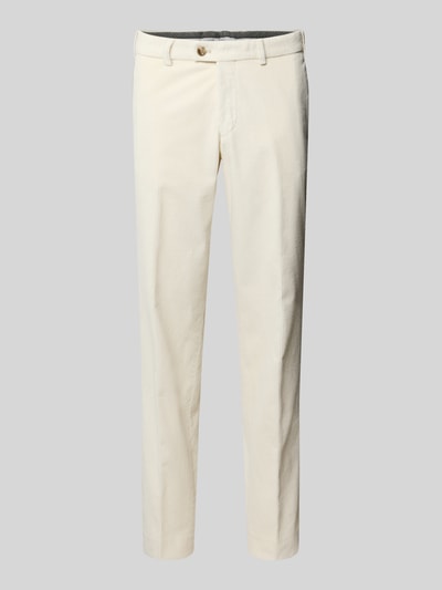 Hiltl Corduroy broek met achterzakken, model 'PARMA' Ecru - 2
