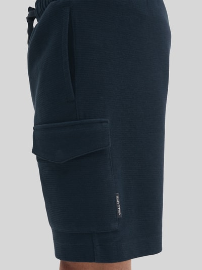Marc O'Polo Regular Fit Cargoshorts aus reiner Baumwolle Marine 3