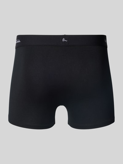 PAUL SMITH Trunks mit elastischem Logo-Bund im 3er-Pack Black 3