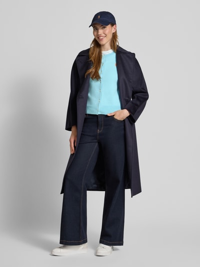 Polo Ralph Lauren Strickjacke mit Logo-Stitching Bleu 1