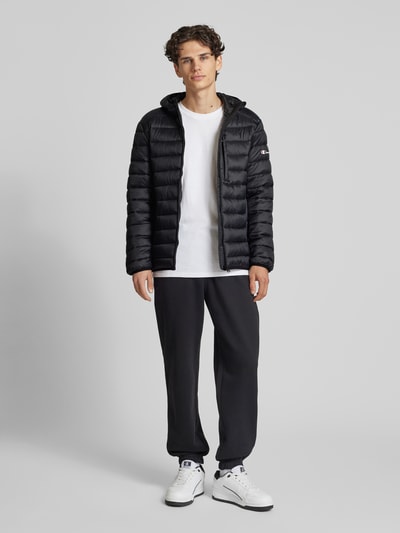 CHAMPION Steppjacke mit Label-Print Black 1