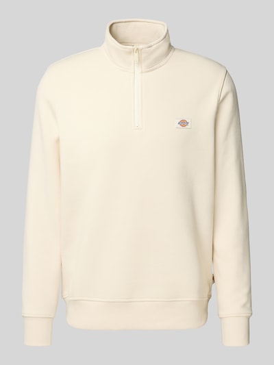 Dickies Sweatshirt met schipperskraag, model 'OAKPORT' Offwhite - 2