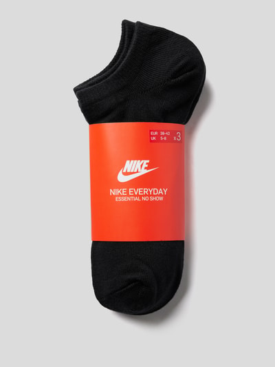 Nike Krótkie skarpety z bawełny w zestawie 3 szt. Czarny 3