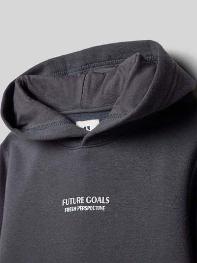 Garcia Regular Fit Hoodie mit Känguru-Tasche Graphit 2