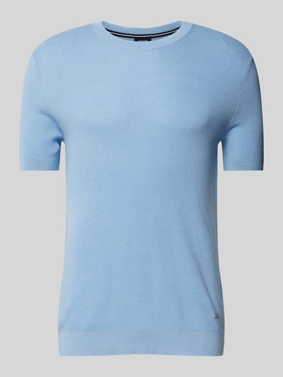 JOOP! Collection T-Shirt in Strick-Optik Modell 'Valdro' Bleu 2