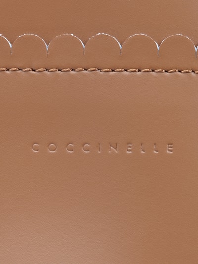 Coccinelle Matilde-Matchbeutel aus Leder Cognac 3