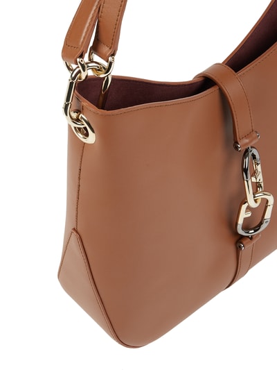 Furla Hobo Bag aus Leder Modell 'Sirena'  Cognac 4