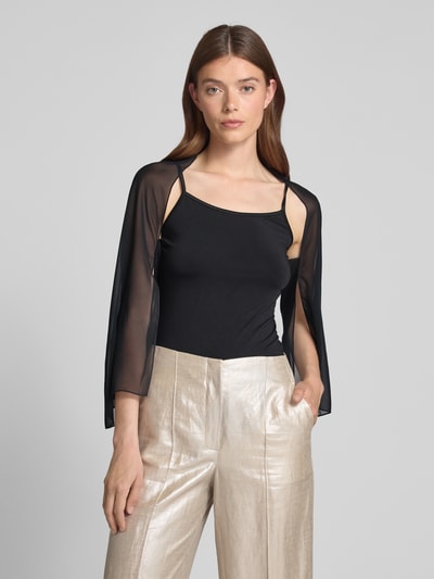 Swing Bolero mit offener Vorderseite Black 4