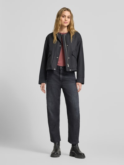 Vero Moda T-shirt o kroju regular fit z mieszanki lyocellu model ‘AVA’ Brudnoróżowy 1