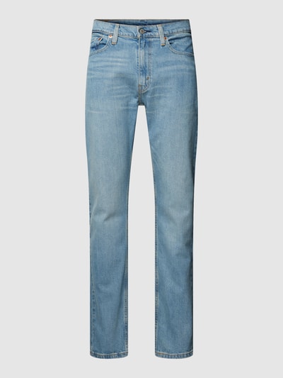 Levi's® Jeansy o kroju slim straight fit z 5 kieszeniami Jeansowy niebieski 2