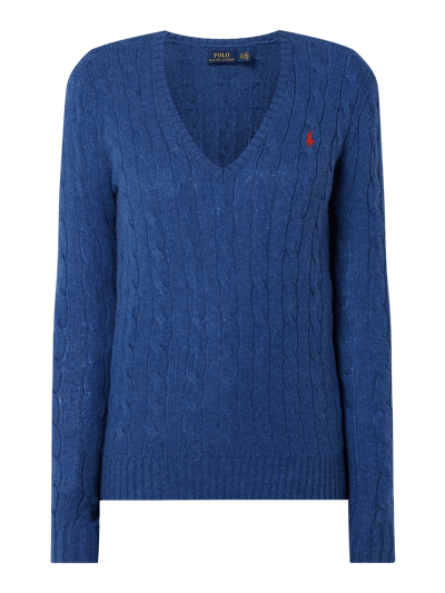 Polo Ralph Lauren Pullover mit Kaschmir-Anteil Modell 'Kimberly' Blau 2