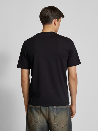Jack & Jones T-Shirt mit Label-Print Modell 'CYRUS' Black 5