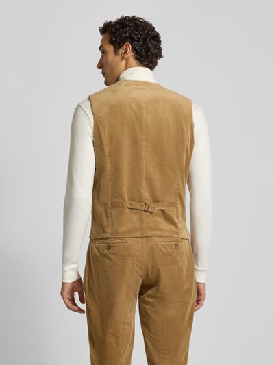 MCNEAL Weste aus Cord mit Pattentaschen Camel 5