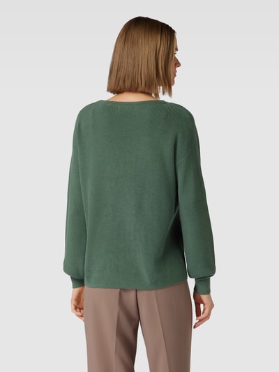 Christian Berg Woman Sweter z dzianiny z okrągłym dekoltem Khaki 5