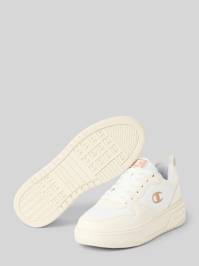 CHAMPION Sneakers met logostitching, model 'Rebound Lite' Offwhite - 4