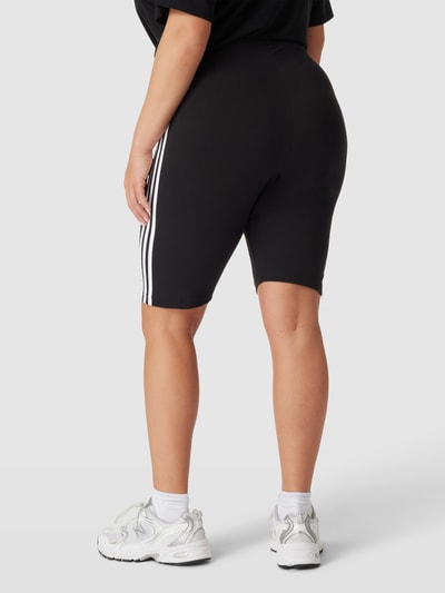 adidas Sportswear Plus Kolarki PLUS SIZE z detalem z logo Czarny 5