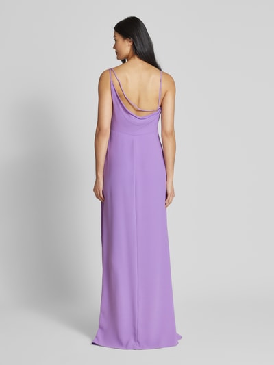 Vera Wang Bride Abendkleid in Wickel-Optik Modell 'BORDEUX' Violett 5