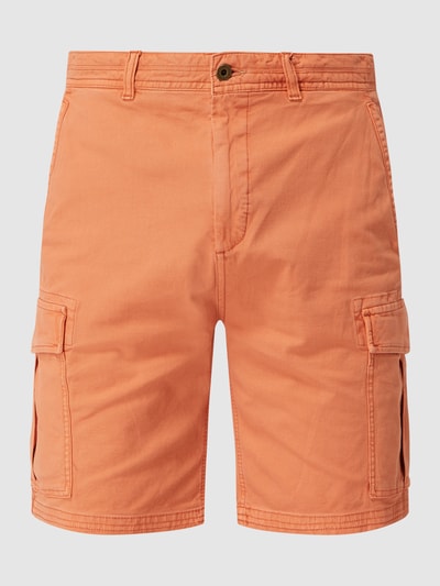 Scotch & Soda Korte regular fit cargobroek met stretch Terracotta - 2